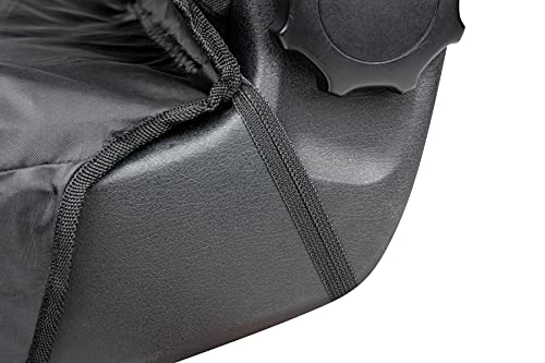 Funda protectora para el taller - Funda para el taller - Funda para el asiento exterior - Funda para el asiento del coche en negro - WALSER 12132