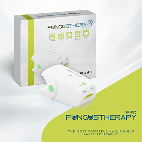 Fungus Therapy Pro: Tratamiento Hongos Uñas Pies y Manos Laser Antihongos Para Uñas Tratamiento Eficaz 12 Semanas Elimina Hongos Pies De Atleta Onicomicosis Compatible Con Crema Antihongos Uña Pie