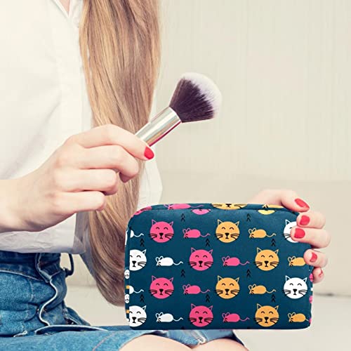 FURINKAZAN Bolsa de maquillaje de viaje de ratón, para hombres y mujeres