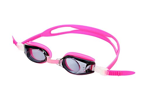 Gafas De Natación Ópticas Correctivas Para Niños | Corrección Negativa & Positiva De Miopía Y Presbicia | Disponibles Para Niños En Color Azul & Rosa | De Sport World Vision