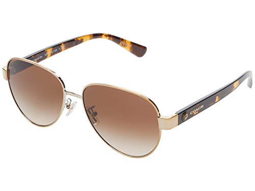 Gafas de Sol Coach HC 7111 Pale Gold/Brown Shaded 57/15/140 mujer