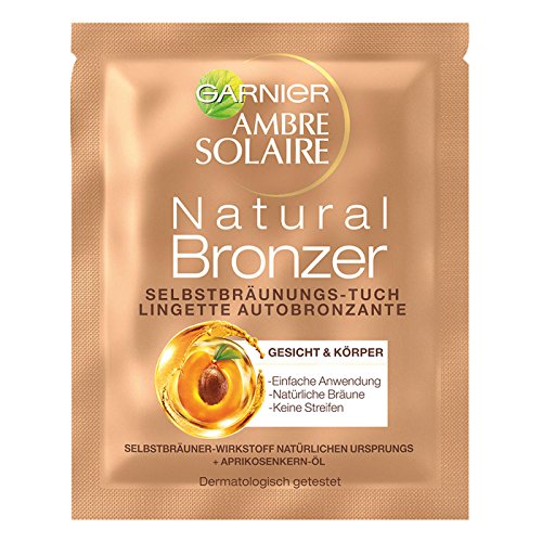 Garnier ambre solaire - Natural, toallas, 1 pc