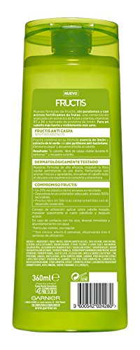 Garnier Fructis Champú Anticaspa - 360 ml