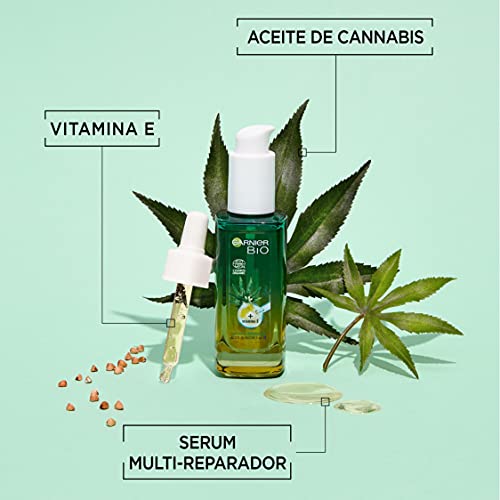 Garnier Neceser de Cuidado Facial - BB Cream Hidratante Todo en uno, Tono Medio SPF15 y Acido Hialurónico 50ml + Sérum Multireparador Ecológico con Vitamina E 30ml