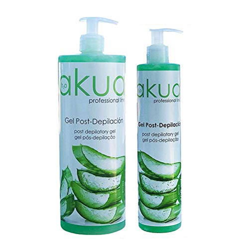 Gel Post Depilación Aloe Vera | Pack oferta 1000ml + 400ml | 99% Aloe Vera 1% Mentol Natural | Tratamiento Dermo-hidratante | Efecto calmante, Refrescante y Relajante | Gel Post-depilatorio