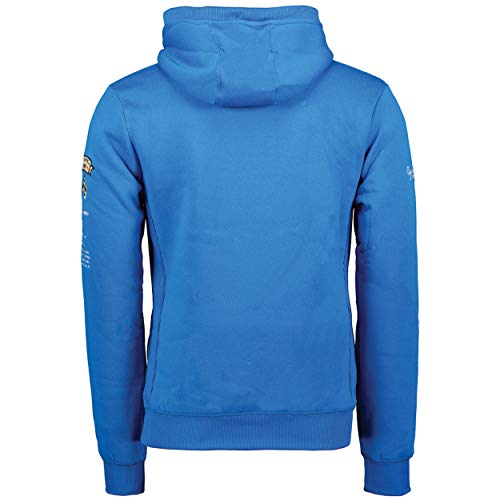 Geographical Norway - Sudadera DE Hombre GYMCLASS Azul ELÉCTRICO XL