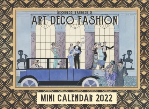 Georges Barbier's Art Deco Fashion Mini Calendar 2022: Monthly Mini Calendar for 2022 - January to December, Roaring 20s Jazz Era Art, Vintage Book ... for Writing (Vintage Art Guru Calendars)