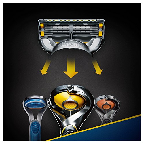 Gillette Fusion ProShield Cuchillas de Afeitar Hombre, Paquete de 3 Cuchillas de Recambio