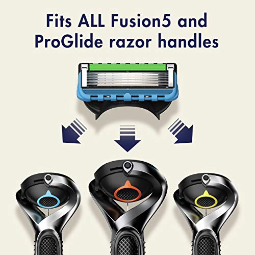 Gillette Fusion5 ProGlide - Cuchillas de afeitar para hombre, 12 unidades, para hombre