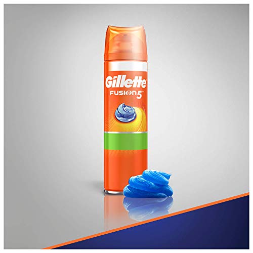 Gillette Fusion5 Ultra sensible hombre afeitado Gel, 200 ml