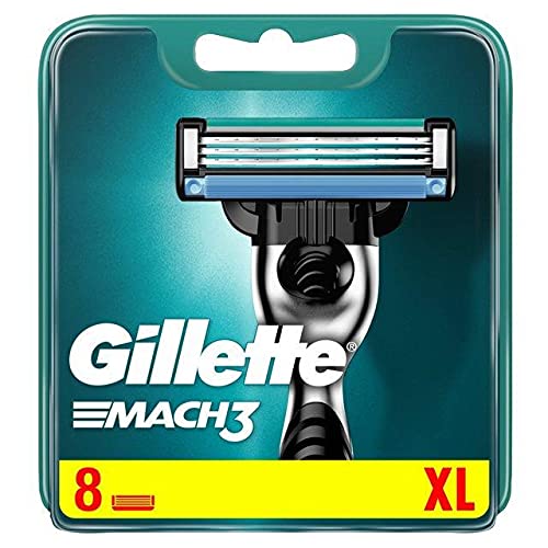 Gillette Mach 3 Cargador Recambios Maquinilla - 8 Piezas