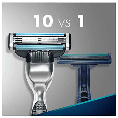 Gillette Mach3 Cuchillas de Afeitar para Hombre, XL, 8 piezas