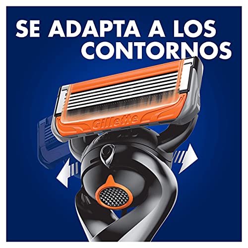 Gillette ProGlide Power Cuchillas de Afeitar Hombre, Paquete de 4 Cuchillas de Recambio