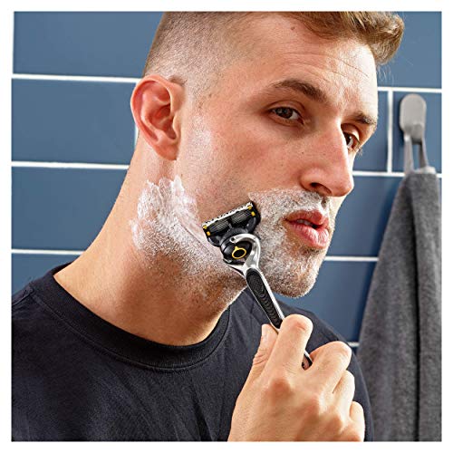 Gillette ProShield Cuchillas de Afeitar Hombre, Paquete de 4 Cuchillas de Recambio