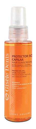 GISÈLE DENIS - Protector Solar Capilar en Spray, Cuidado del Cabello, Pelo Liso y Rizado, Vitamina E para el Pelo, 100 ml