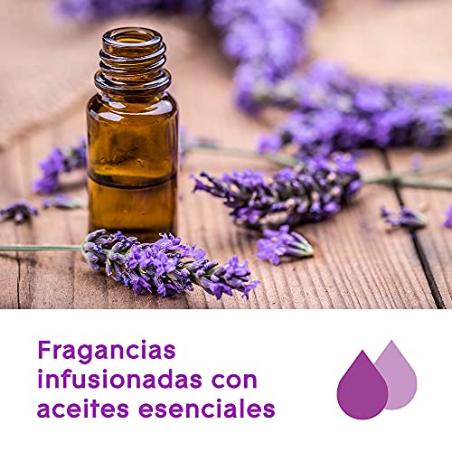 Glade Aromatherapy Difusor De Aceites Esenciales, Fragancia Moment Of Zen, Lavanda & Sandalwood, Difusor Y Recambio, Con Usb Y Luz Regulable, Color Incoloro, 84x108x138