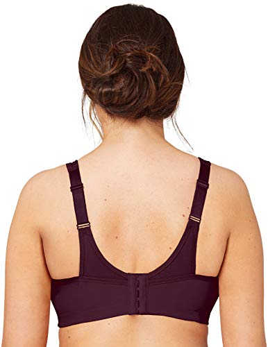 Glamorise MagicLift Active Support Bra Wirefree #1005 Sujetador, Vino, 120E para Mujer