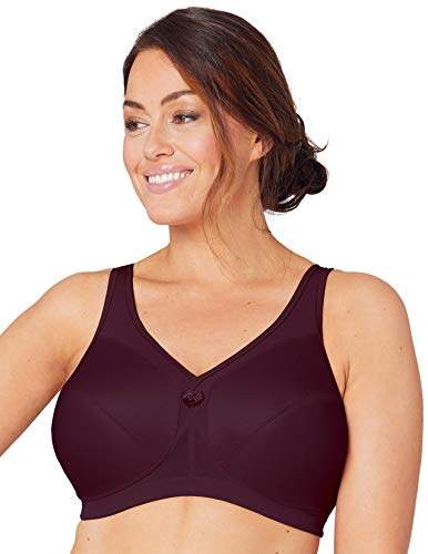 Glamorise MagicLift Active Support Bra Wirefree #1005 Sujetador, Vino, 120E para Mujer