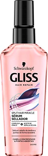 Gliss - Sérum Sellador para pelo abierto y encrespado - Split Hair Miracle - 6uds de 75ml (450ml) – Gama Selladora