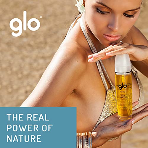 Glo OIL910 - Aceite Corporal Anticelulítico con Acción Hidratante, Drenante, Quemagrasas y Reafirmante | 6 aceites esenciales 100% oleosa, sin agua