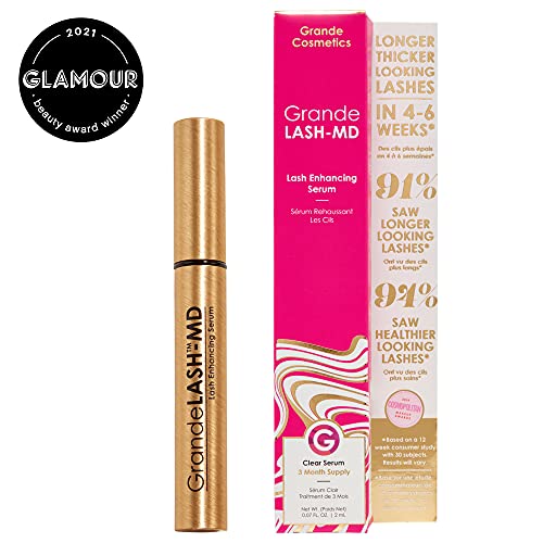 Grande Cosmetics GrandeLASH-MD Lash Enhancing Serum, 2ml (3-month supply)