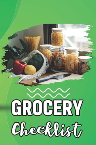 Grocery Checklist: Meal Prep And Planning Grocery List | Thanksgiving And Christmas Grocery Shopping List | Funny Gift for Women | Funny Gift for Men