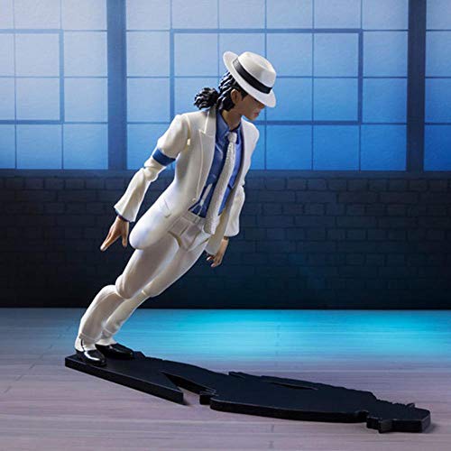 GUANGHHAO MJ Michael Jackson Anime Figura Figma 14cm-Figurita DecoracióN Adornos Coleccionables Juguete Animaciones Modelo De Personaje