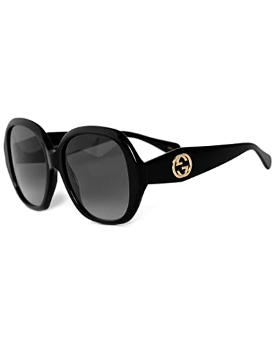 Gucci Gafas de Sol GG0796S Black/Grey Shaded 56/18/140 mujer