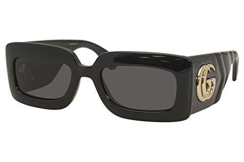 Gucci Gafas de Sol GG0811S Black/Grey 53/21/145 mujer