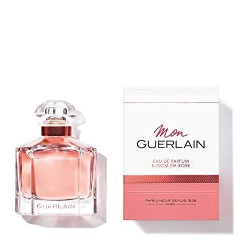 GUERLAIN Mon Bloom of Rose Eau DE Parfum 100ML Unisex Adulto, Negro, Estándar