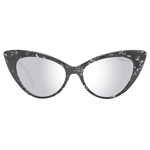 Guess by Marciano Sonnenbrille Gm0784 05C 53 Gafas de Sol, Negro (Schwarz), 53.0 para Mujer