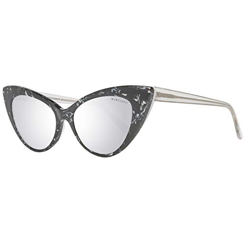 Guess by Marciano Sonnenbrille Gm0784 05C 53 Gafas de Sol, Negro (Schwarz), 53.0 para Mujer