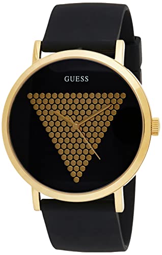 Guess Reloj Analógico para Hombre de Cuarzo con Correa en Cuero W1161G1