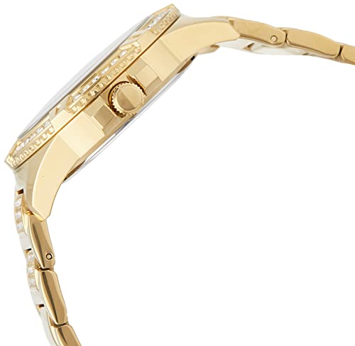 Guess Reloj Analógico para Mujer de Cuarzo con Correa en Acero Inoxidable W1156L2