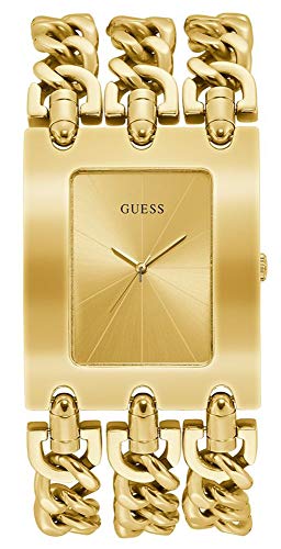 GUESS Reloj Analógico para Mujer de Cuarzo con Correa en Acero Inoxidable W1274L2