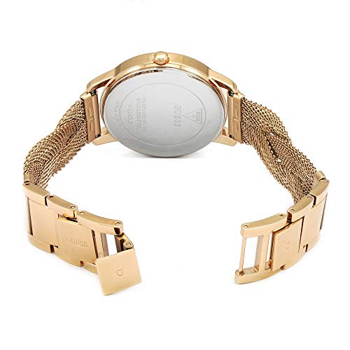 GUESS Reloj Analógico para Mujeres. de Cuarzo con Correa en Acero Inoxidable W1143L3