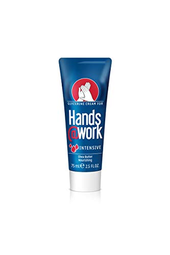 Hands @ Work - Fórmula intensiva - Crema nutritiva de manos con glicerina para Hands@Work. Regenera la piel extremadamente seca y agrietada y mantiene su elasticidad - 75 ml