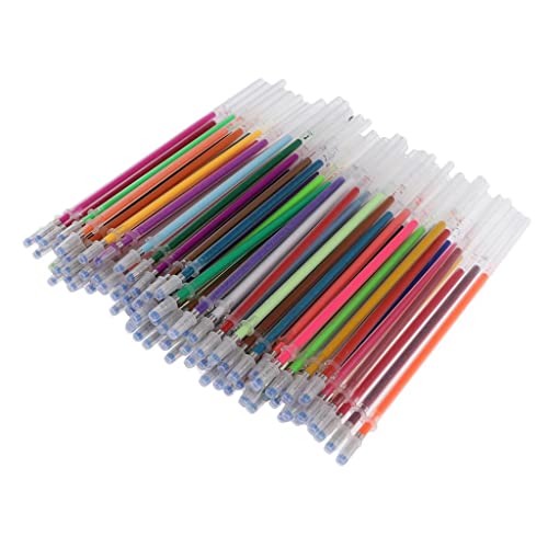 harayaa 60/72/100/84 Piezas 1 Mm Recargas de Bolígrafo de Gel de Tinta Colorida - 84 piezas