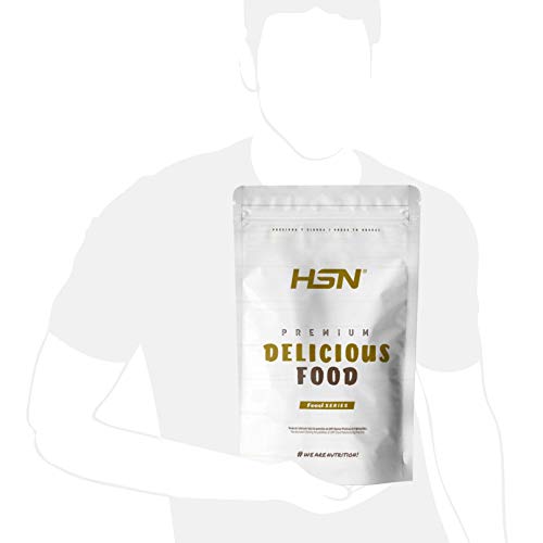 Harina de Avena de Sabores de HSN | Natural 3Kg = 60 Tomas | Instant Oatmeal | Ideal para Batidos, Tortitas de Avena y Claras | Sin Azúcares añadidos