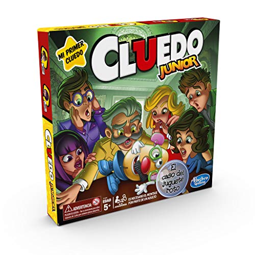 Hasbro Gaming- Cluedo Junior, Multicolor (C1293546)