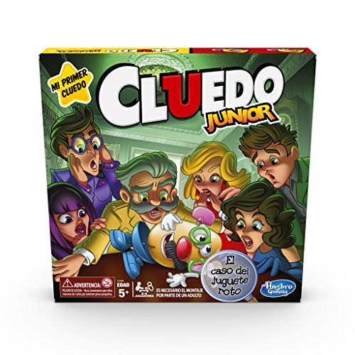 Hasbro Gaming- Cluedo Junior, Multicolor (C1293546)