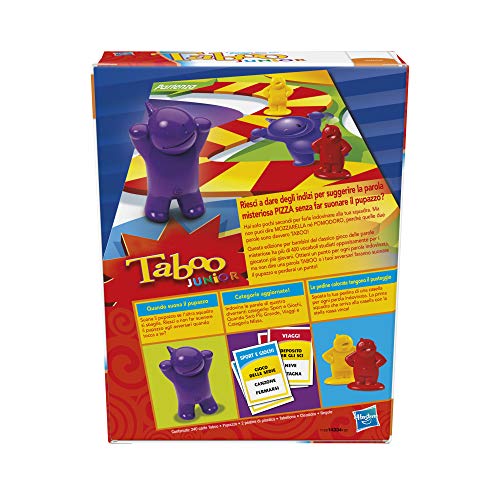 Hasbro Gaming Taboo Junior-Juego en Caja para niños a Partir de 8 años (14334103)