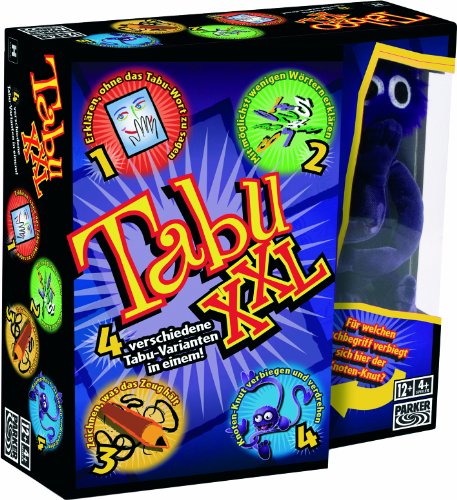 Hasbro - Tabu XXL Juego, versión Alemana (04199100)