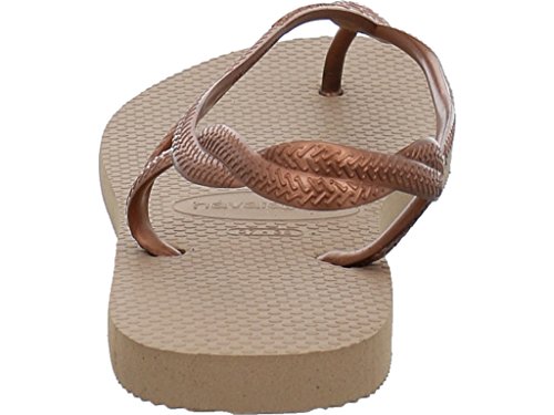 Havaianas Luna, Sandalias, para Mujer, Oro Rosa / Oro Rosa, 41/42 EU