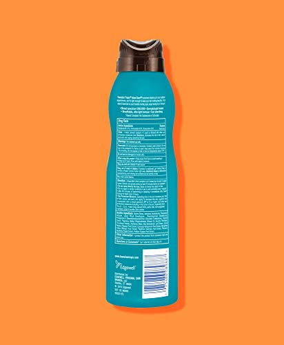 Hawaiian Tropic Island Sport SPF 15 - Bruma Solar Deportiva en Spray de Vaporización Continua de Protección Media, Textura Ultraligera para el Deporte, 220 ml