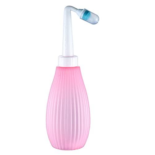 HEALLILY 400Ml Limpiador Vaginal de La Ducha Vaginal Kit de Limpieza de La Vagina Vaginal Reutilizable Manual Enemas de Presión para La Ducha de Café Agua Limpieza de Colones