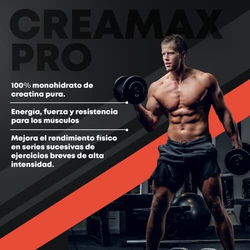 Healthy Fusion Creatina microfiltrada, vitamina B6, Pura Creatina, Mejor resistencia física, Ayuda al crecimiento muscular, Absorción rápida y completa, Sabor Sandía, 30 dosis por bote