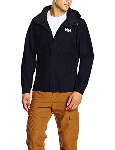 Helly Hansen Dubliner Jacket Chaqueta chubasquero para hombre de uso diario y para actividades marítimas con la tecnología Helly Tech