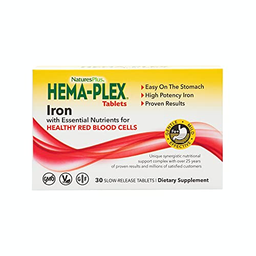 Hema-Plex (30 Sustained Release Tablets) - Nature's Plus