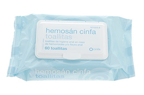 HEMOSAN CINFA HEMORROIDES 60 TOALLITAS